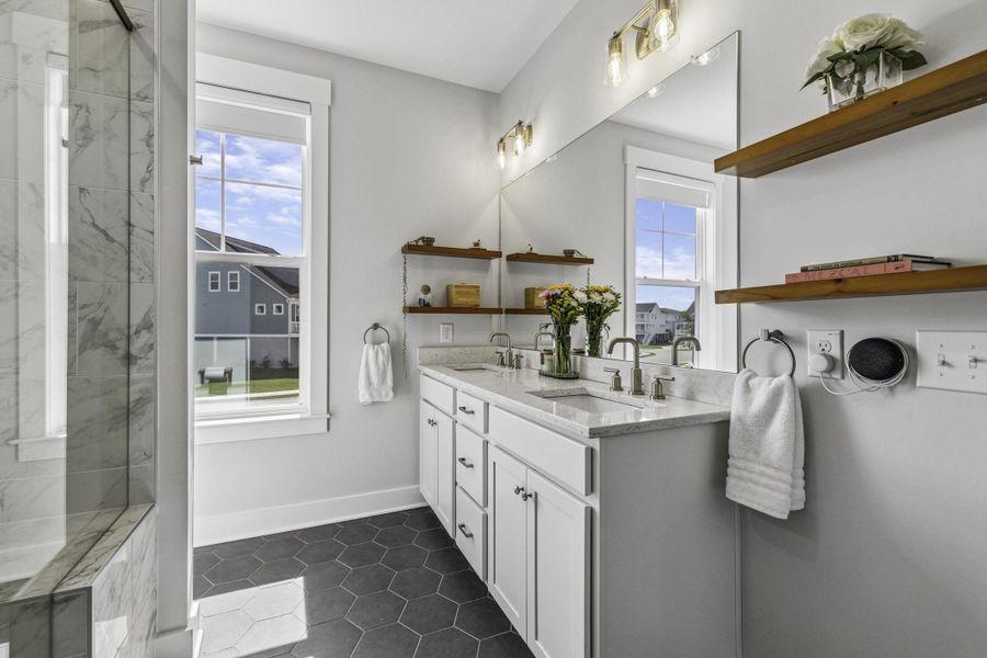 Furnished interior view inside a new home in , Charleston (Image 16). Furnished interior view inside a new home in , Charleston (Image 16).