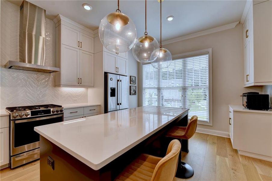 Furnished interior view inside a new home in , Alpharetta (Image 29).
