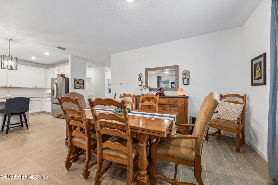 Furnished interior view inside a new home in , Yulee (Image 32).