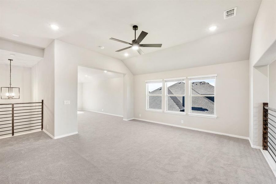 Spacious, unfurnished interior of a new home in Villages of Walnut Grove, Midlothian (Image 14).