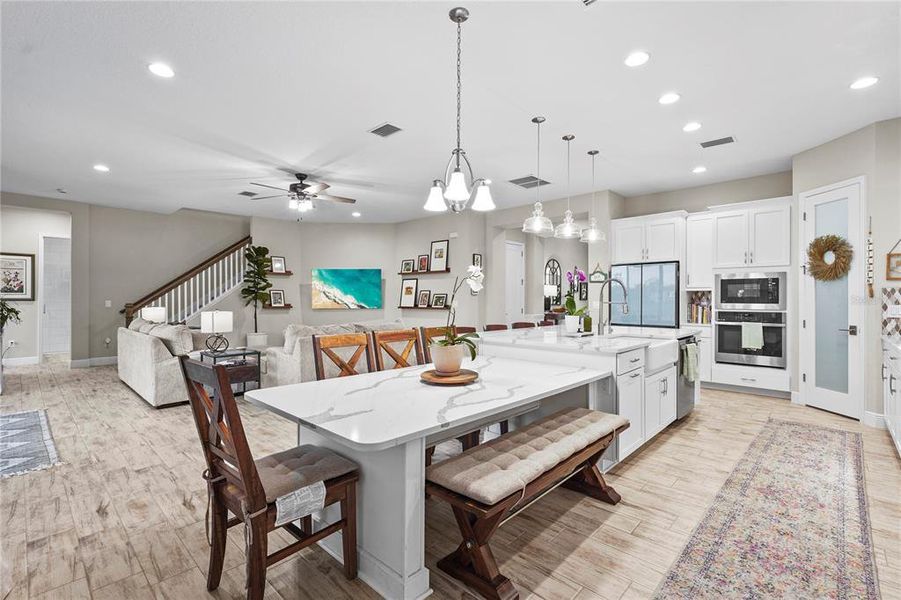 Furnished interior view inside a new home in , Parrish (Image 5).