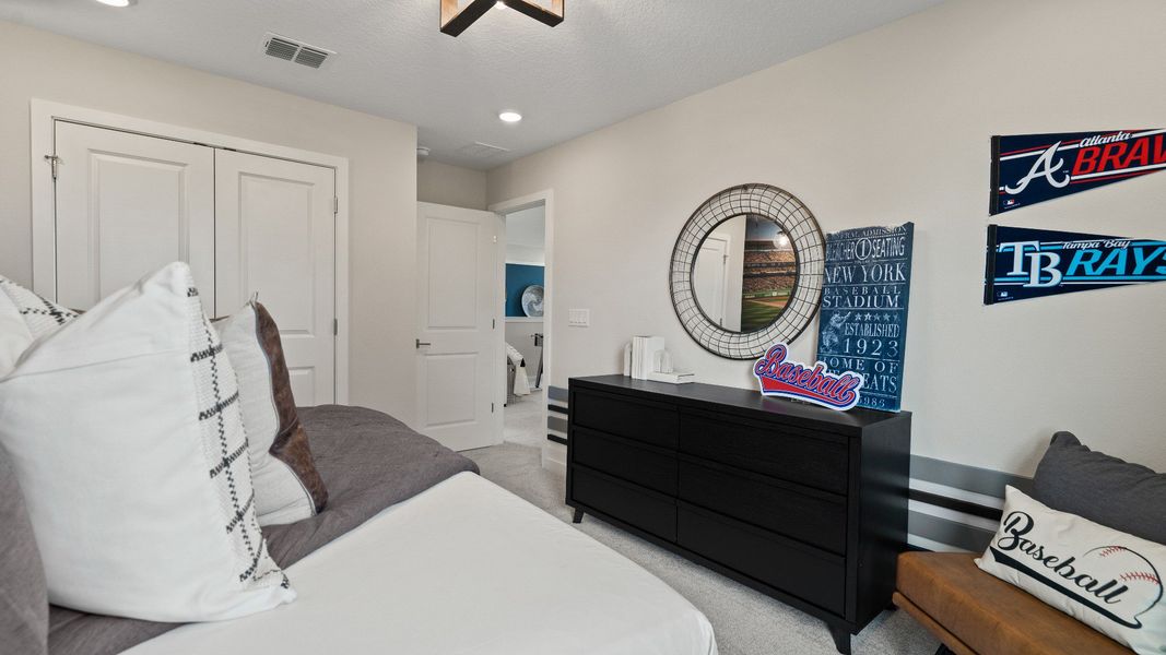 Furnished interior view inside a new home in Willowbrook North, Winter Haven (Image 42). Furnished interior view inside a new home in Willowbrook North, Winter Haven (Image 42).