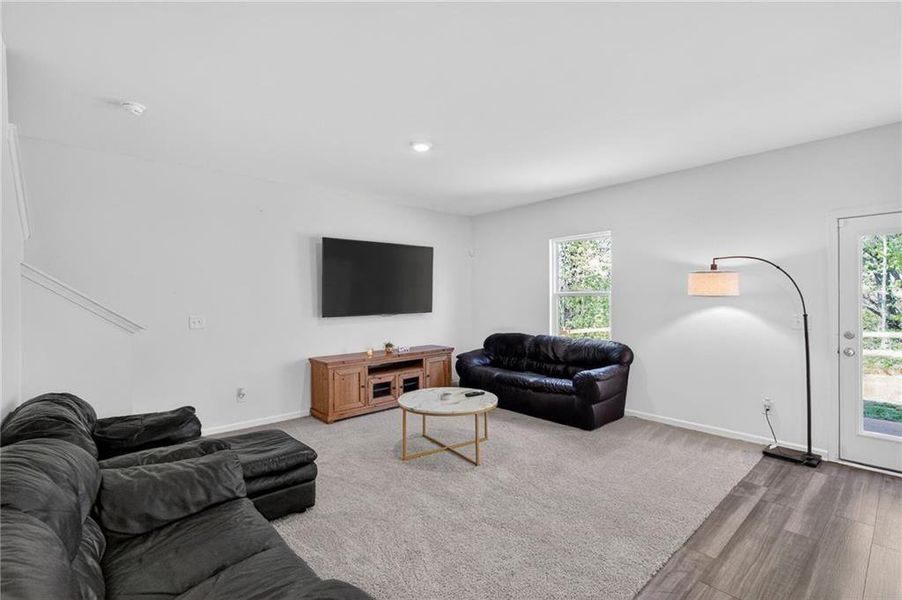 Furnished interior view inside a new home in Meriwether Place, Villa Rica (Image 5).