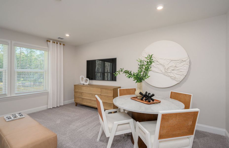 Furnished interior view inside a new home in Waterways, Richmond Hill (Image 21).