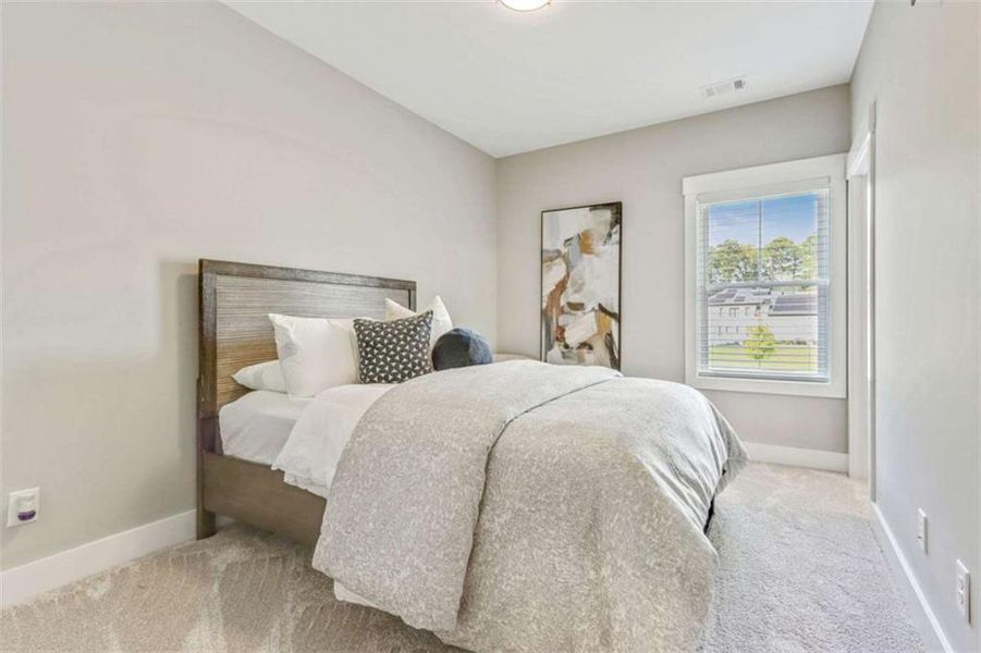 Furnished interior view inside a new home in , Powder Springs (Image 9). Furnished interior view inside a new home in , Powder Springs (Image 9).