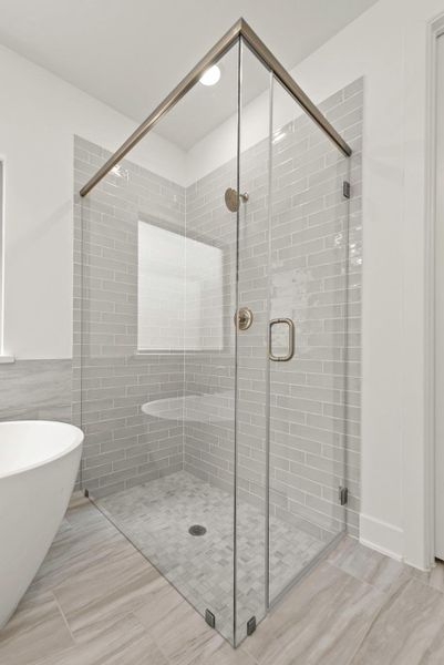 Furnished interior view inside a new home in , Brookshire (Image 7).