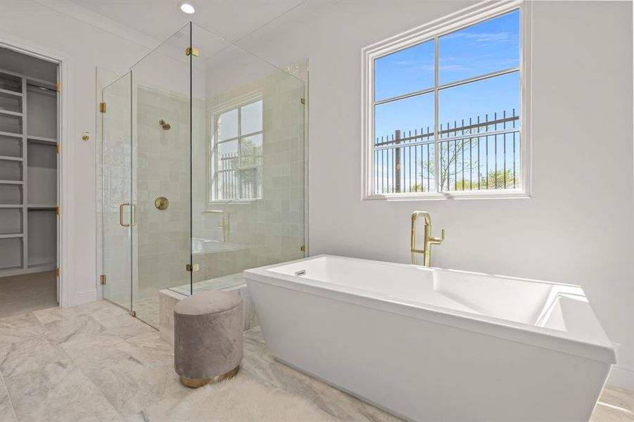 Furnished interior view inside a new home in , Fort Worth (Image 16).