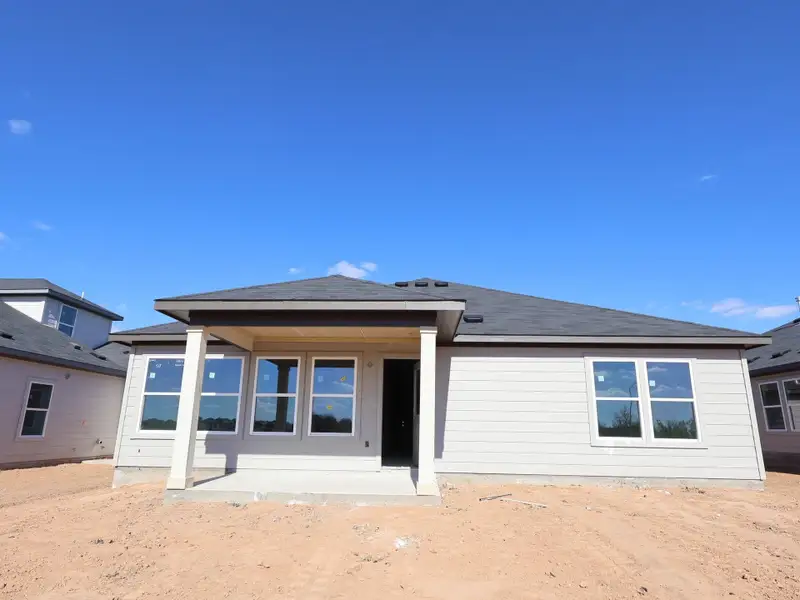 Exterior details and patio area of a home in Carillon, Manor (Image 4). Exterior details and patio area of a home in Carillon, Manor (Image 4).