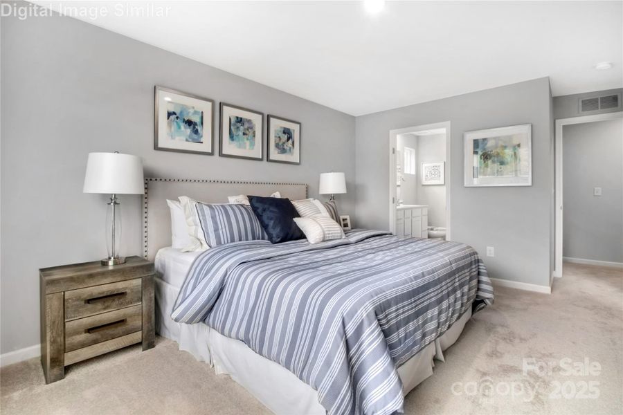 Furnished interior view inside a new home in , Kannapolis (Image 3).