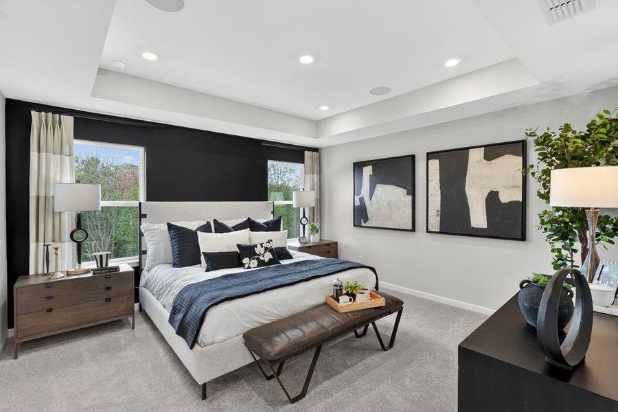 Furnished interior view inside a new home in Dreycott, Lawrenceville (Image 21).