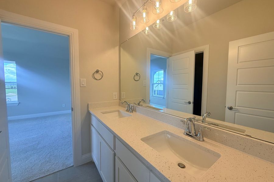 Furnished interior view inside a new home in Polo Ridge, Forney (Image 8). Furnished interior view inside a new home in Polo Ridge, Forney (Image 8).