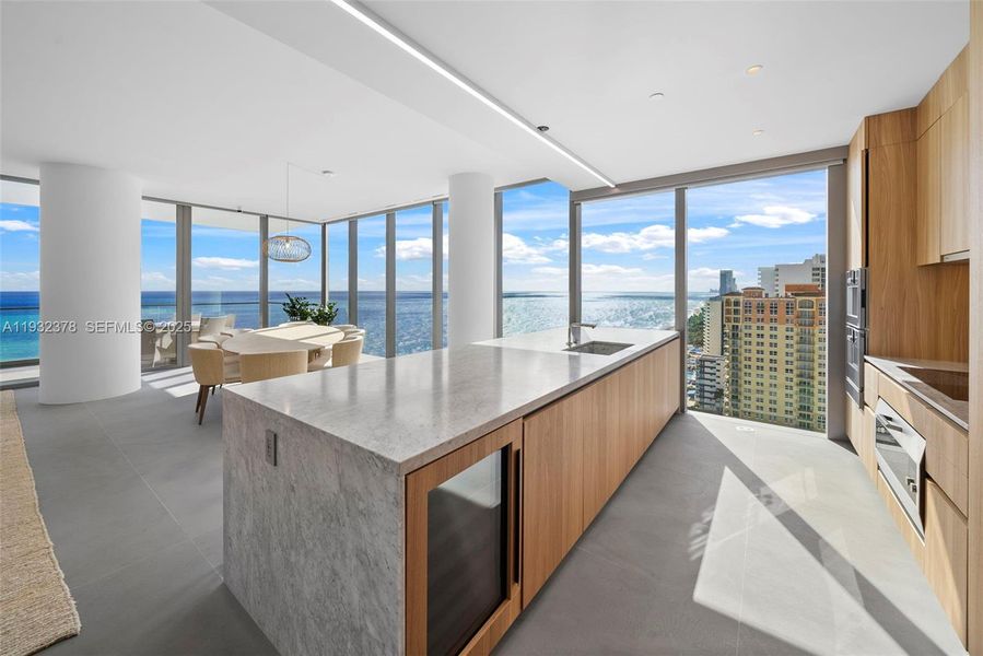 Furnished interior view inside a new home in , Hallandale Beach (Image 12).