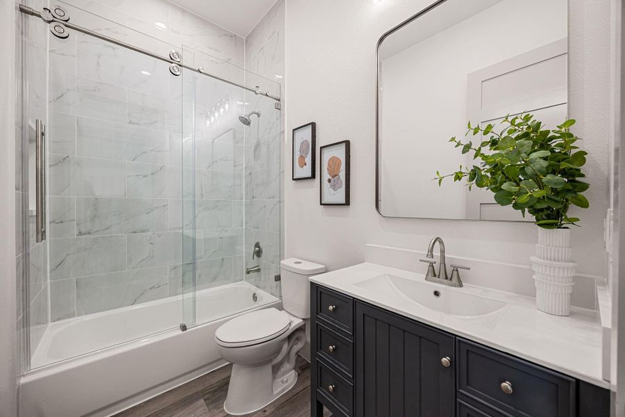 Furnished interior view inside a new home in , Houston (Image 33).