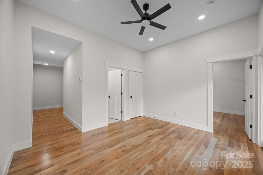 Lower level living area