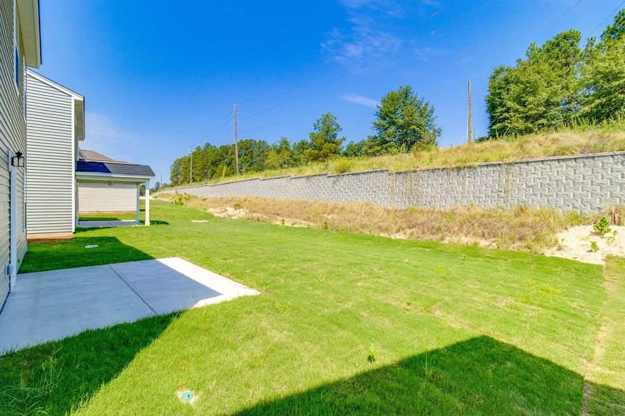 Exterior details and patio area of a home in Bluefield, Lexington (Image 19).
