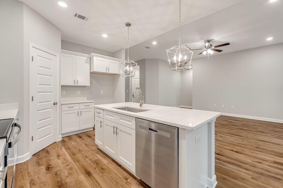 Furnished interior view inside a new home in Oak Hollow, Crestview (Image 5). Furnished interior view inside a new home in Oak Hollow, Crestview (Image 5).