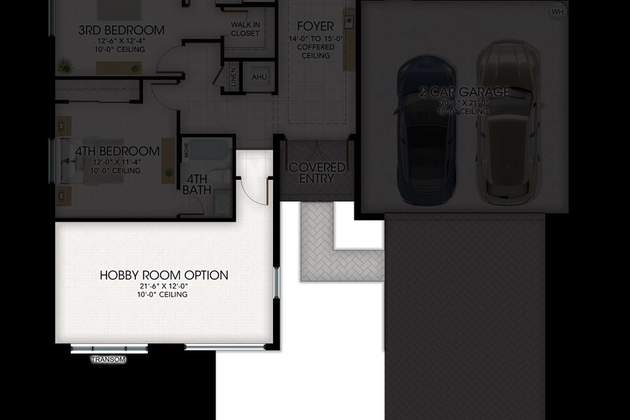 2D floor plan layout for the Addison by GL Homes in Valencia Del Mar, Boynton Beach, FL (Image 3). 2D floor plan layout for the Addison by GL Homes in Valencia Del Mar, Boynton Beach, FL (Image 3).