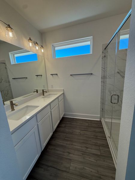 Furnished interior view inside a new home in Sage Collection – Freedom at Anthem, Kyle (Image 3).