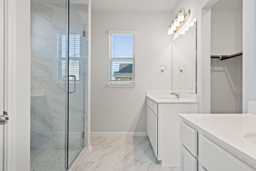 Furnished interior view inside a new home in Sage Hollow, Kyle (Image 11). Furnished interior view inside a new home in Sage Hollow, Kyle (Image 11).