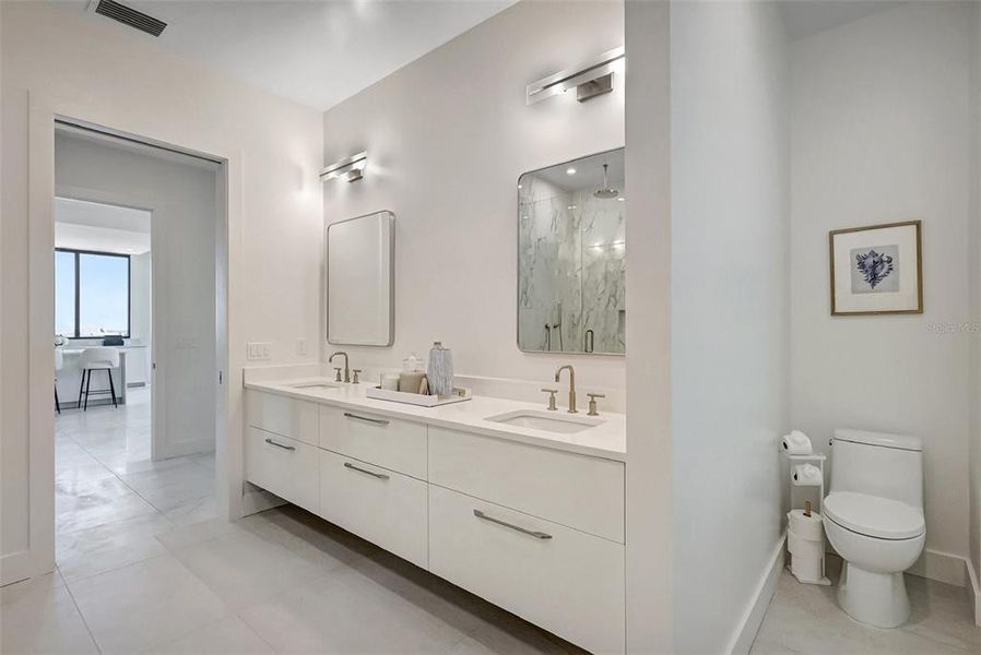 Furnished interior view inside a new home in , Sarasota (Image 22).