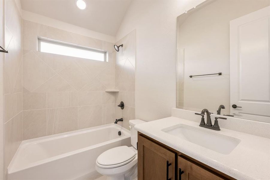 Furnished interior view inside a new home in Timberbrook, Justin (Image 6).