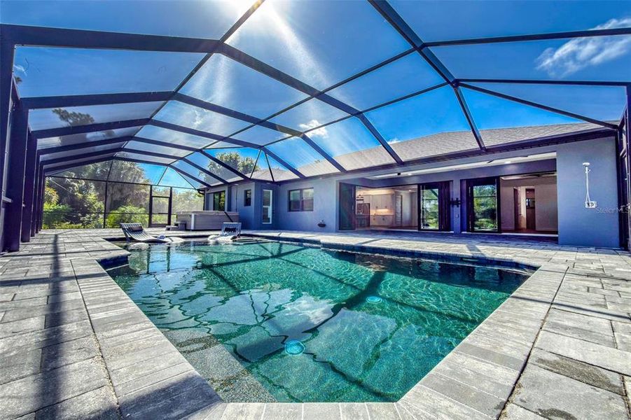 Exterior details and patio area of a home in , Rotonda West (Image 34).