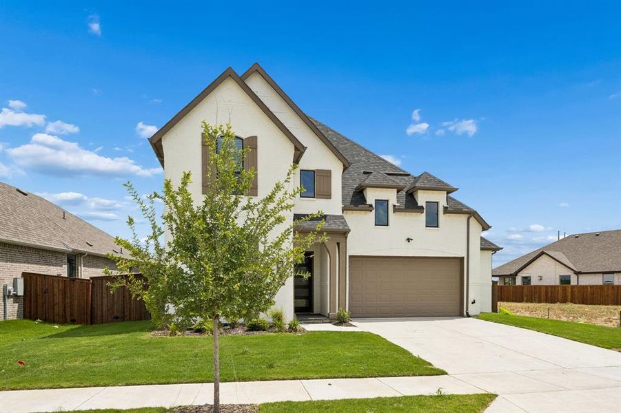 Front exterior of a new home in , Fort Worth, TX, highlighting curb appeal (Image 24).