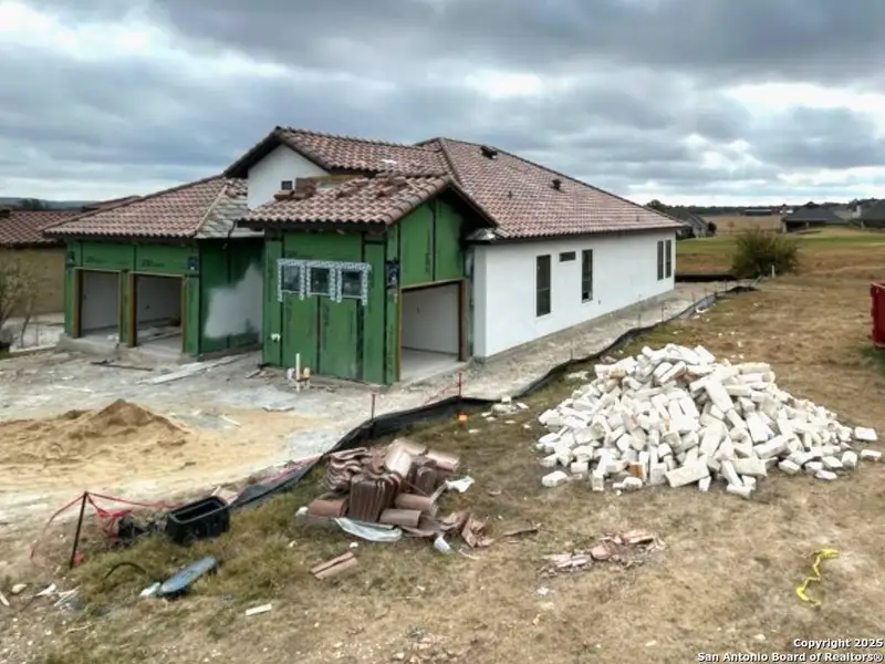 In-progress construction of a new home in , Kerrville, TX (Image 2).