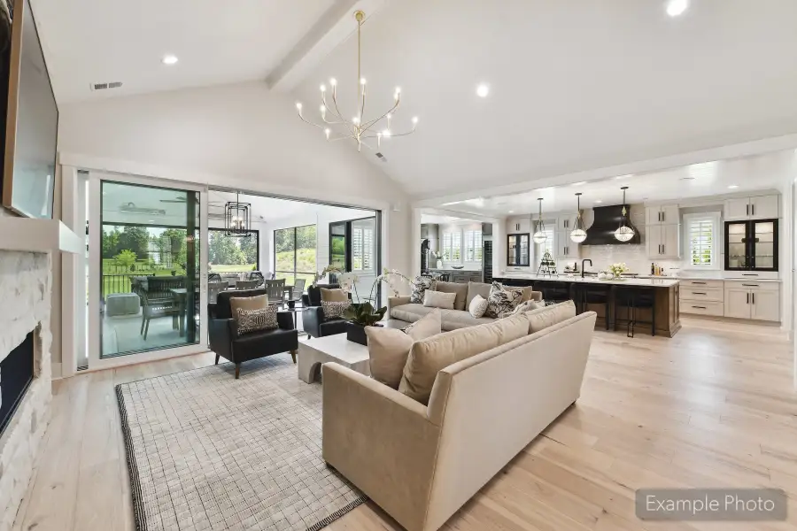 Furnished interior view inside a new home in Weddington Grove, Weddington (Image 14).