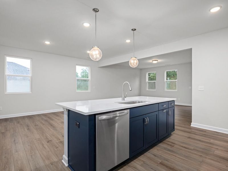Furnished interior view inside a new home in Wellers Knoll, Lillington (Image 5). Furnished interior view inside a new home in Wellers Knoll, Lillington (Image 5).