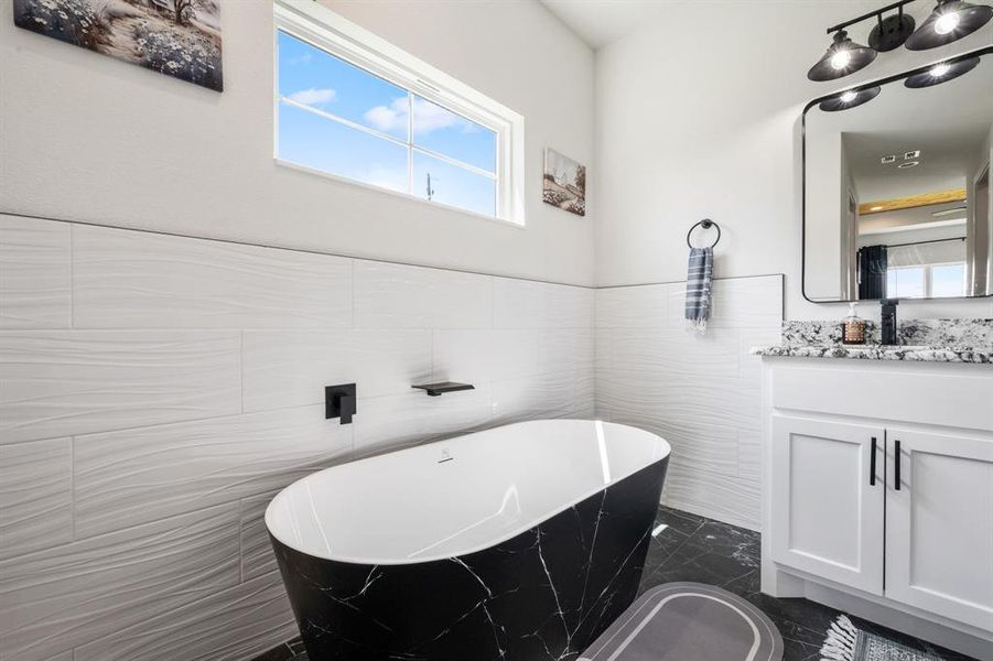 Furnished interior view inside a new home in , Bluff Dale (Image 9).