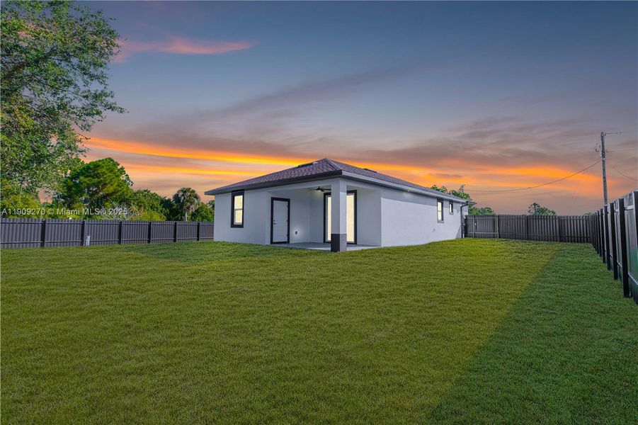 Exterior details and patio area of a home in , Lehigh Acres (Image 28). Exterior details and patio area of a home in , Lehigh Acres (Image 28).