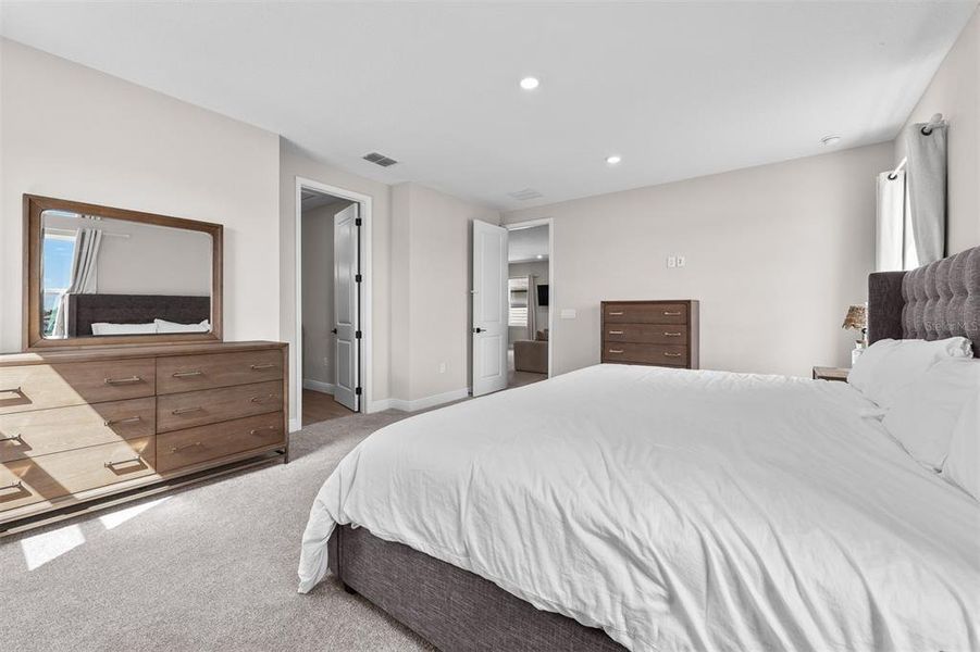 Furnished interior view inside a new home in Laureate Park, Orlando (Image 45).