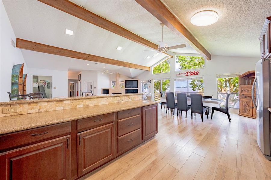 Furnished interior view inside a new home in , Payne Springs (Image 3).