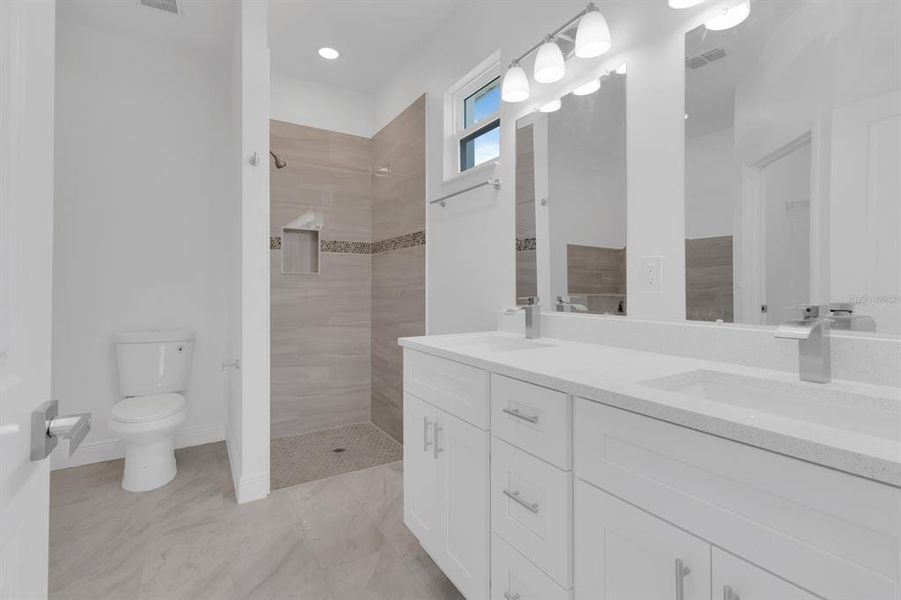 Furnished interior view inside a new home in , Kissimmee (Image 5).