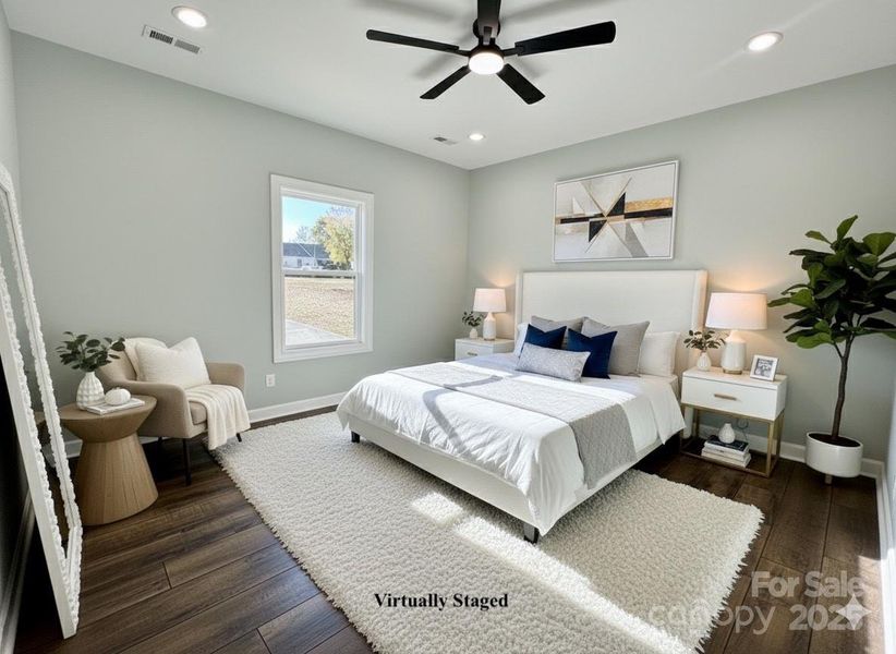 Furnished interior view inside a new home in , Maiden (Image 12).