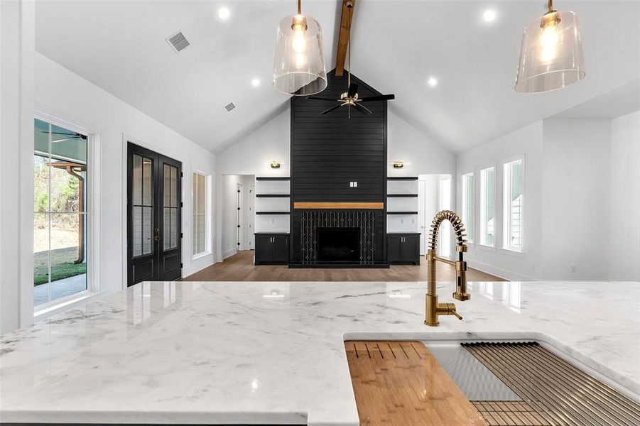 Furnished interior view inside a new home in , Hallsville (Image 31).