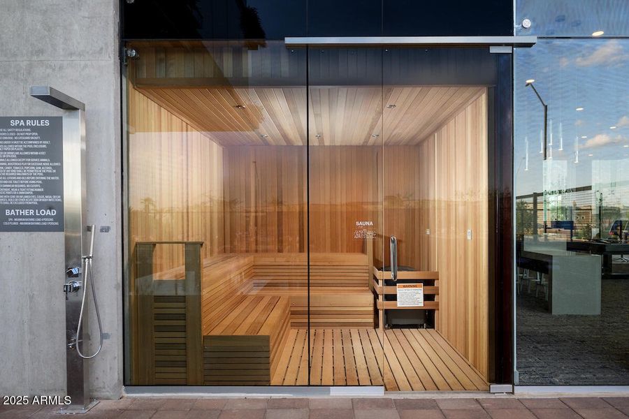 44 Sky Deck Amenity Dry Sauna