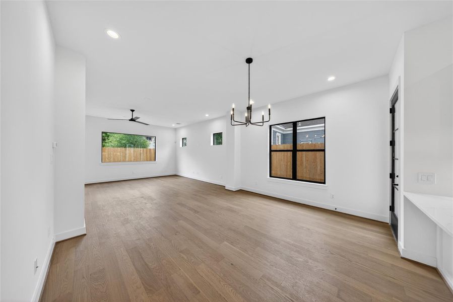Spacious, unfurnished interior of a new home in , Houston (Image 17).