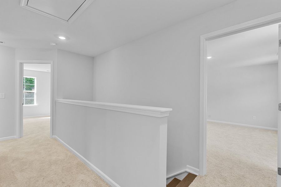 Spacious, unfurnished interior of a new home in Watkins Landing, Kernersville (Image 28).