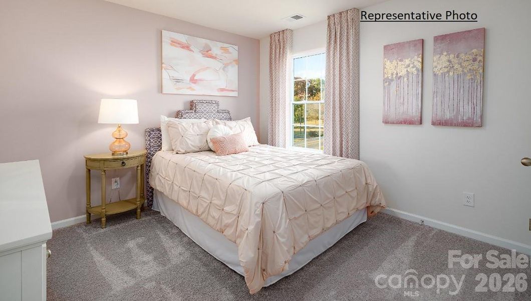 Furnished interior view inside a new home in The Hamptons at Hickory, Hickory (Image 10).