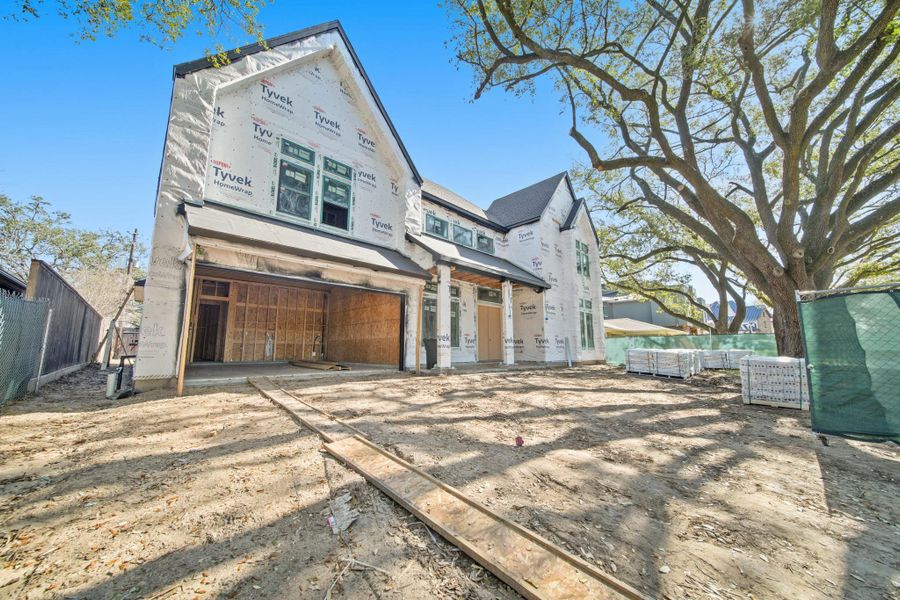 In-progress construction of a new home in , Houston, TX (Image 39).