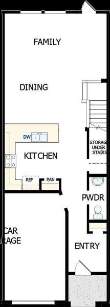 2D floor plan layout of this home in Westerly Park at Wildlight – Overlook Collection, Yulee, FL (Image 2). 2D floor plan layout of this home in Westerly Park at Wildlight – Overlook Collection, Yulee, FL (Image 2).