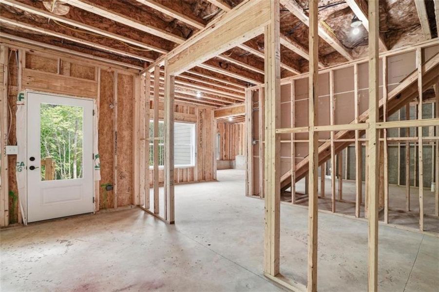 In-progress construction of a new home in , Jasper, GA (Image 51).