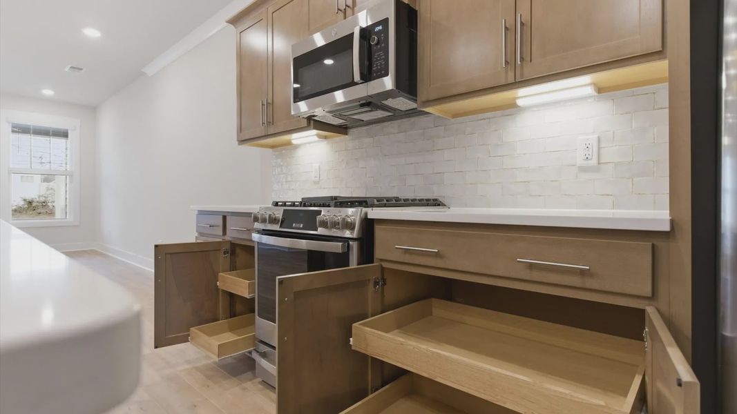 Accomplished layout with a first-class kitchen in this select community by DRB Homes located in Greenville, SC