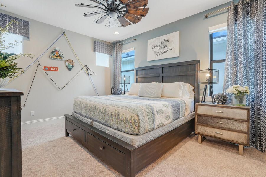 Furnished interior view inside a new home in Alton, Palm Beach Gardens (Image 17).
