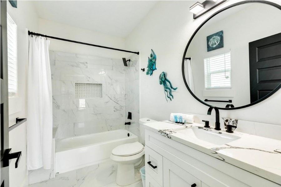 Furnished interior view inside a new home in , Galveston (Image 4).