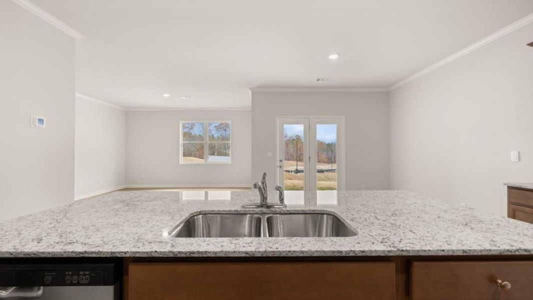 Close-up of interior finishes inside a home in Sheffield Highlands, Dallas (Image 8).