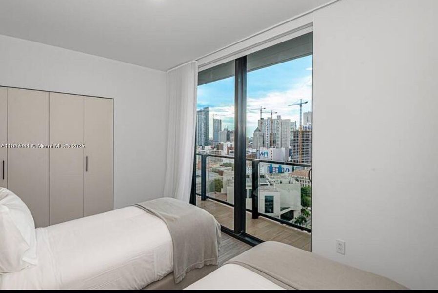 Furnished interior view inside a new home in , Miami (Image 15).