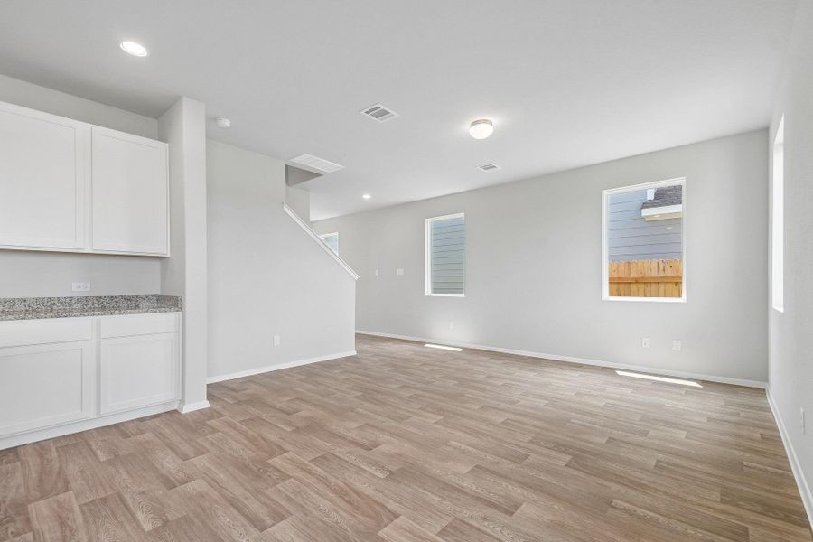 Spacious, unfurnished interior of a new home in Cascade, Liberty Hill (Image 19). Spacious, unfurnished interior of a new home in Cascade, Liberty Hill (Image 19).